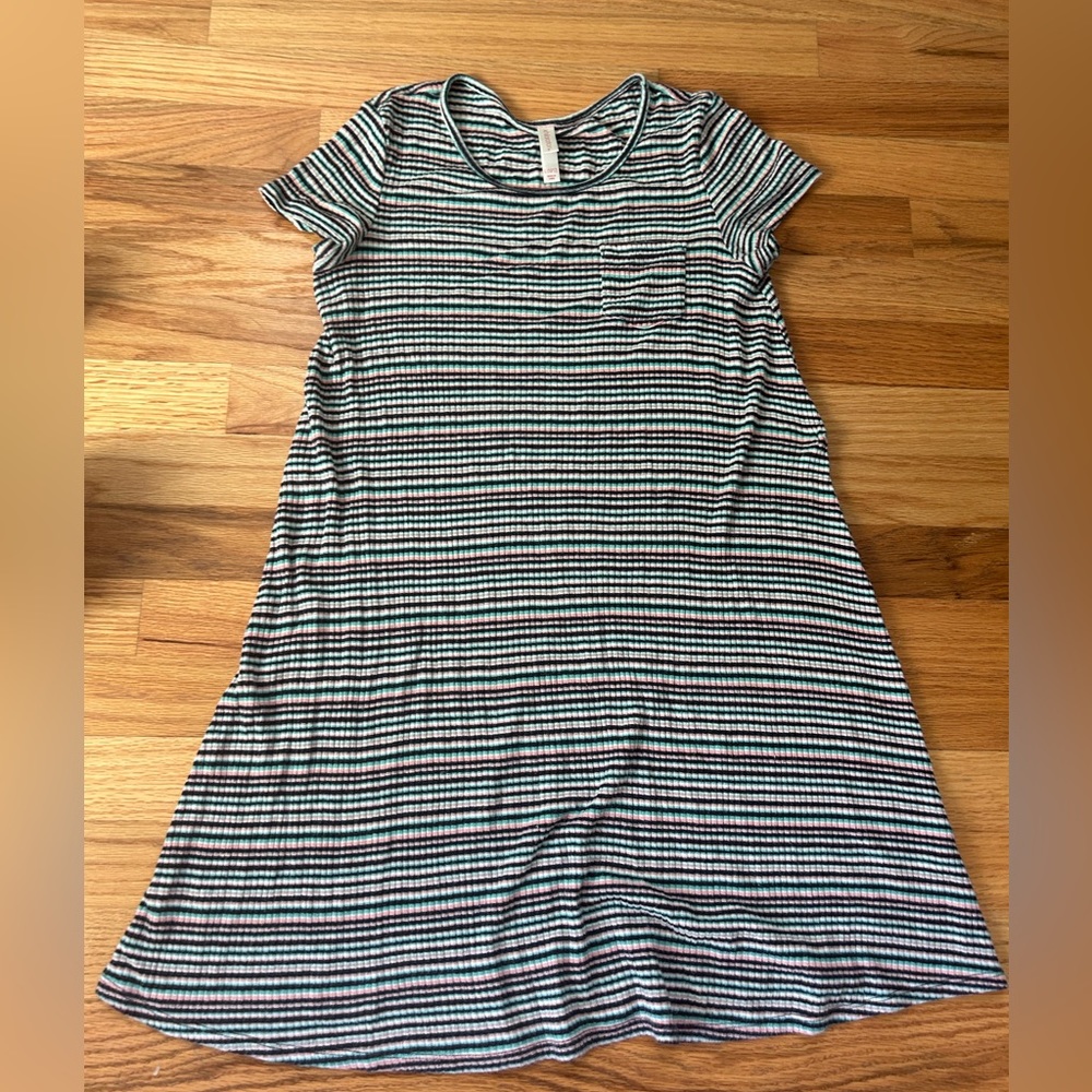 Girls Xhilaration striped tshirt dress